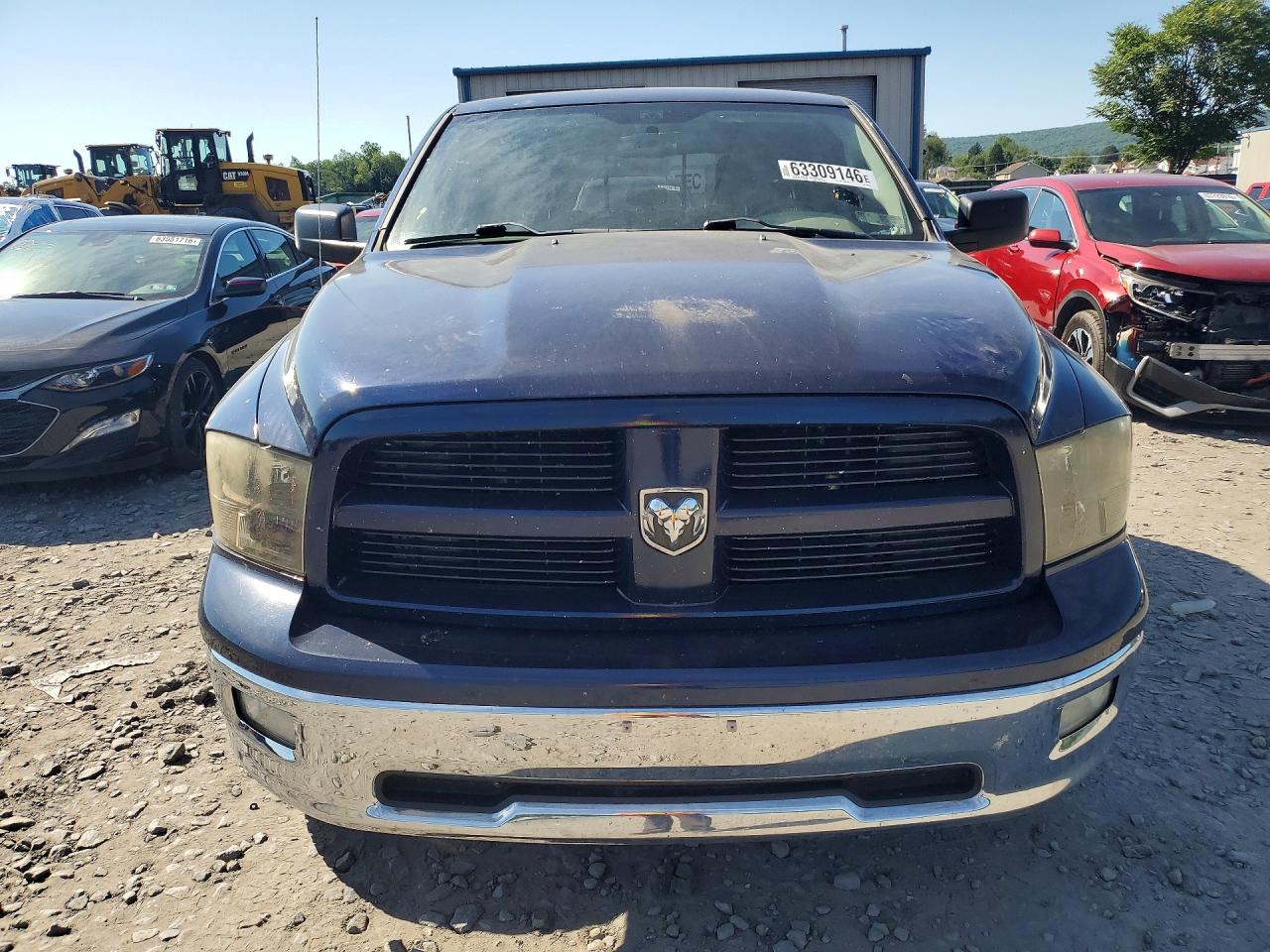2012 Dodge Ram 1500 Slt Blue vin: 1C6RD7LT9CS203852
