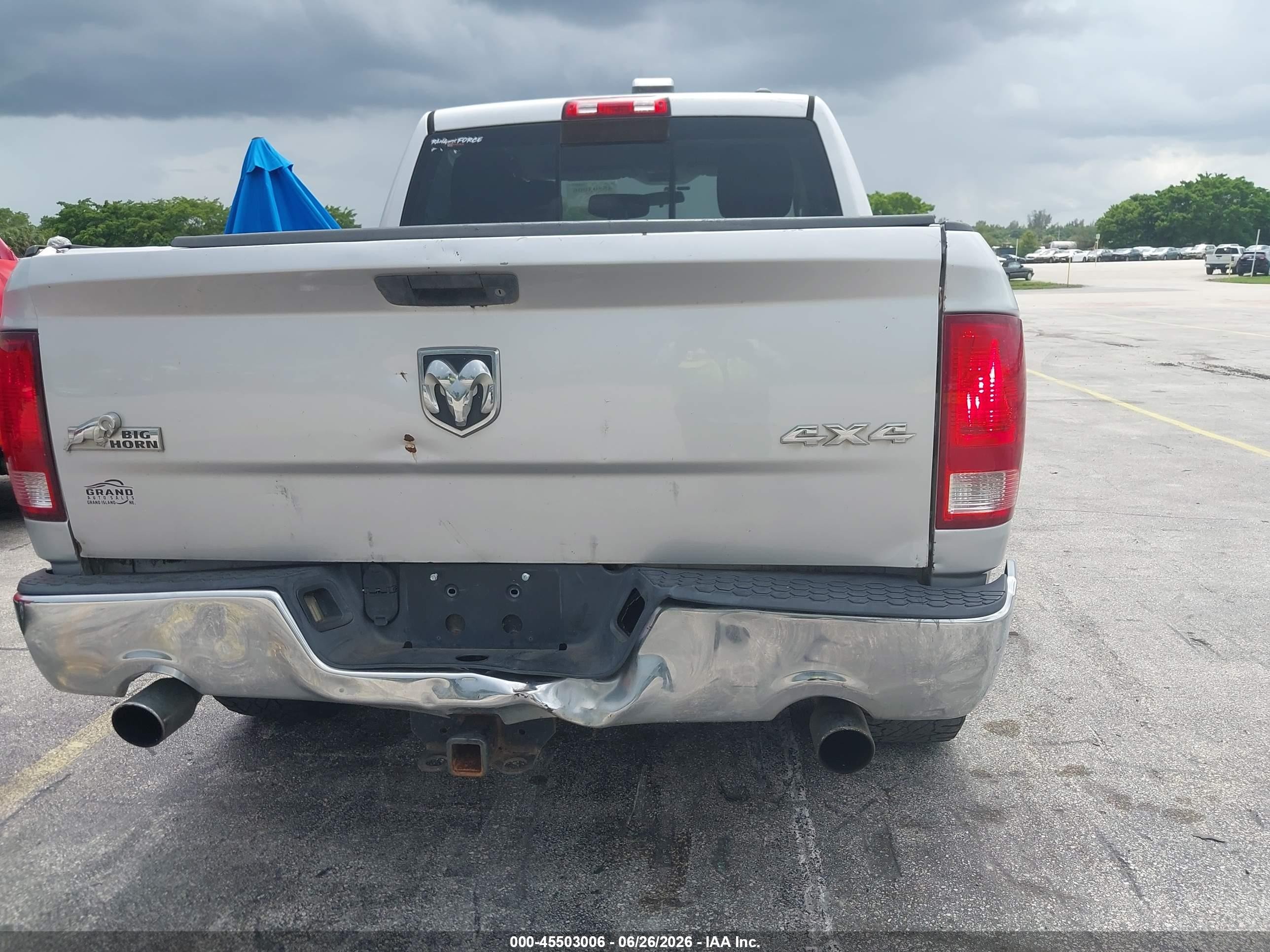 2012 Ram 1500 Slt Silver vin: 1C6RD7LTXCS107518