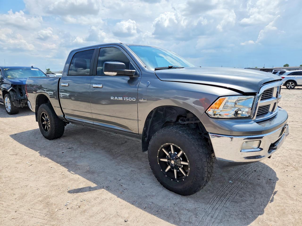 2012 Dodge Ram 1500 Slt Gray vin: 1C6RD7LTXCS186205