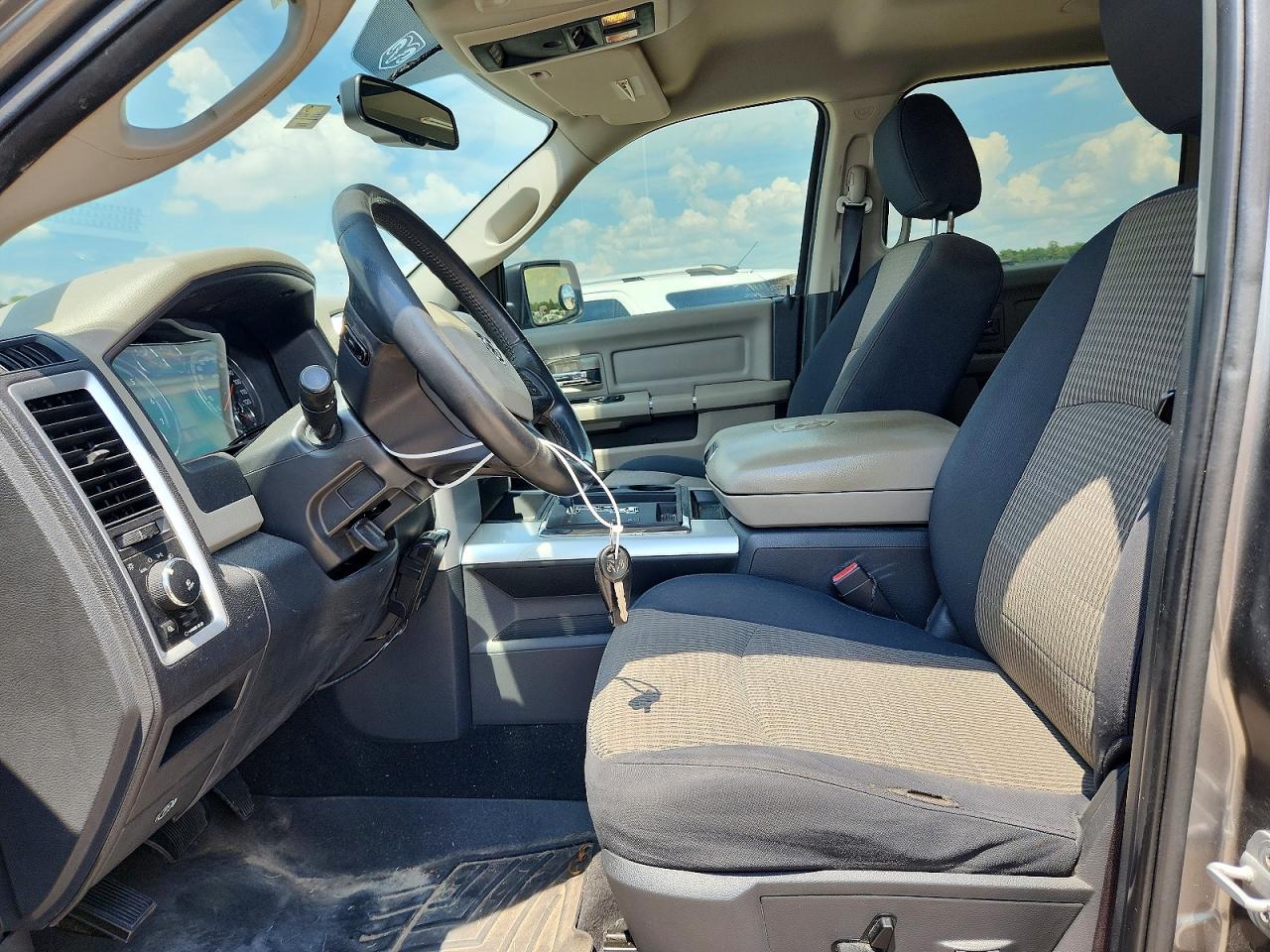 2012 Dodge Ram 1500 Slt Gray vin: 1C6RD7LTXCS186205