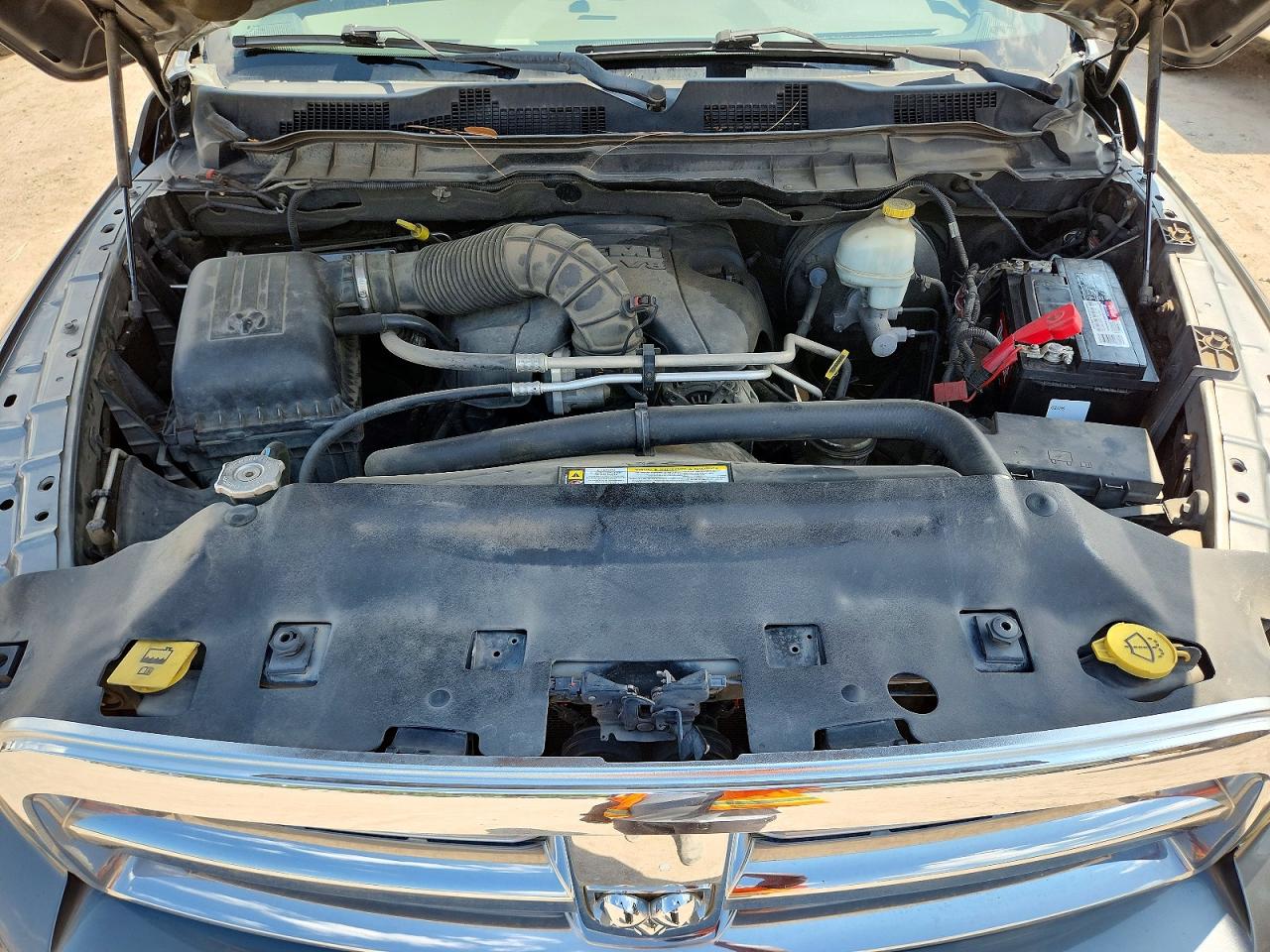 2012 Dodge Ram 1500 Slt Gray vin: 1C6RD7LTXCS186205