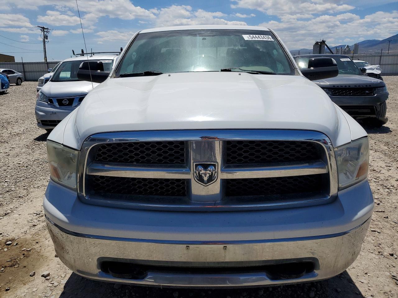2012 Dodge Ram 1500 Slt White vin: 1C6RD7LTXCS293044