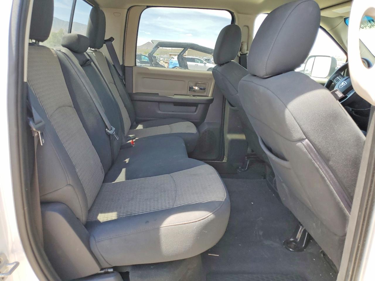 2012 Dodge Ram 1500 Slt White vin: 1C6RD7LTXCS293044