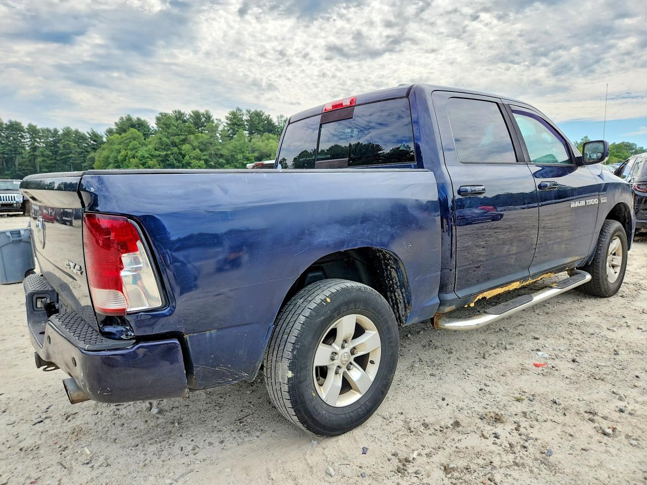 2012 Dodge Ram 1500 Sport Blue vin: 1C6RD7MT0CS338538