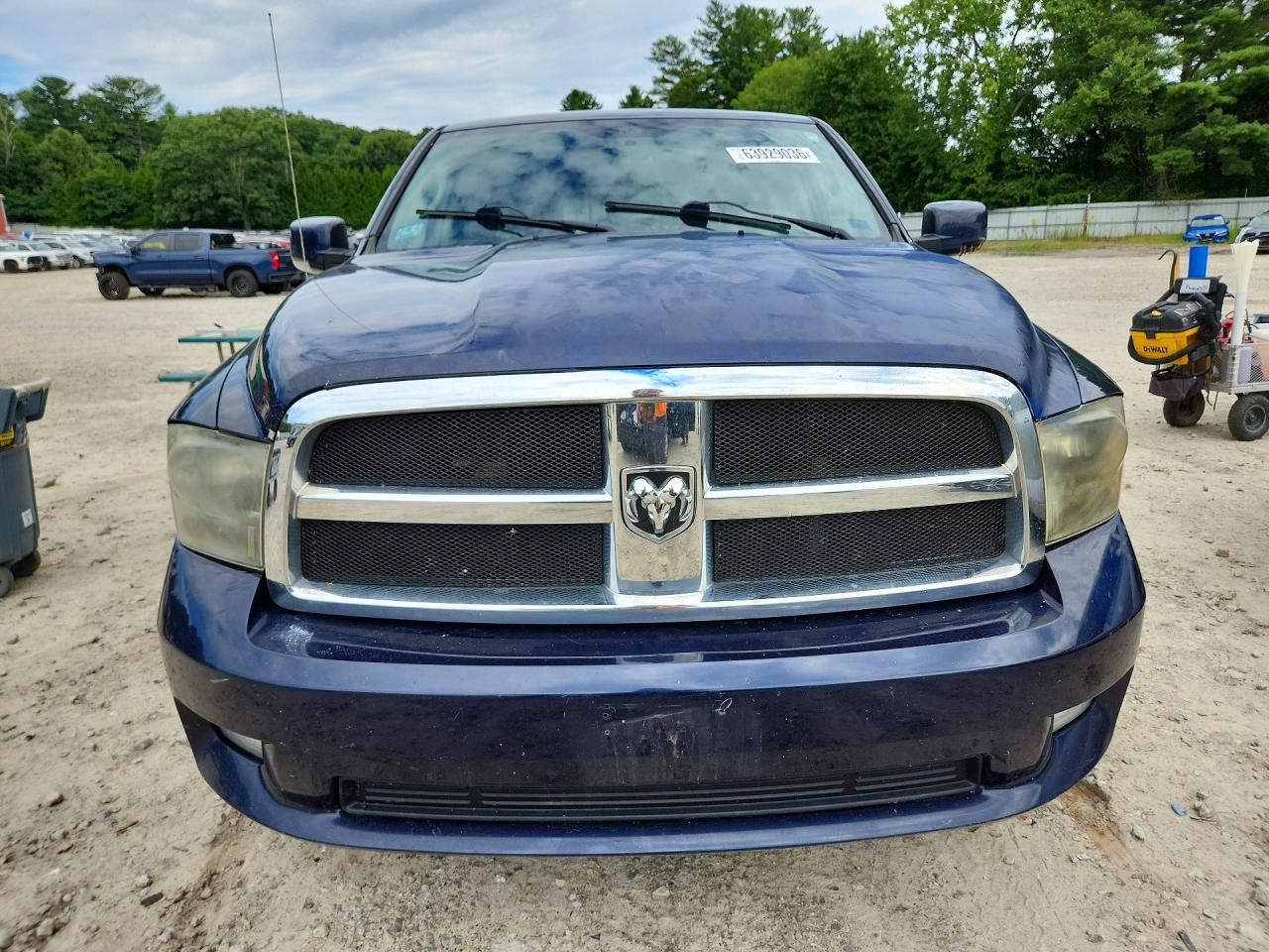 2012 Dodge Ram 1500 Sport Blue vin: 1C6RD7MT0CS338538