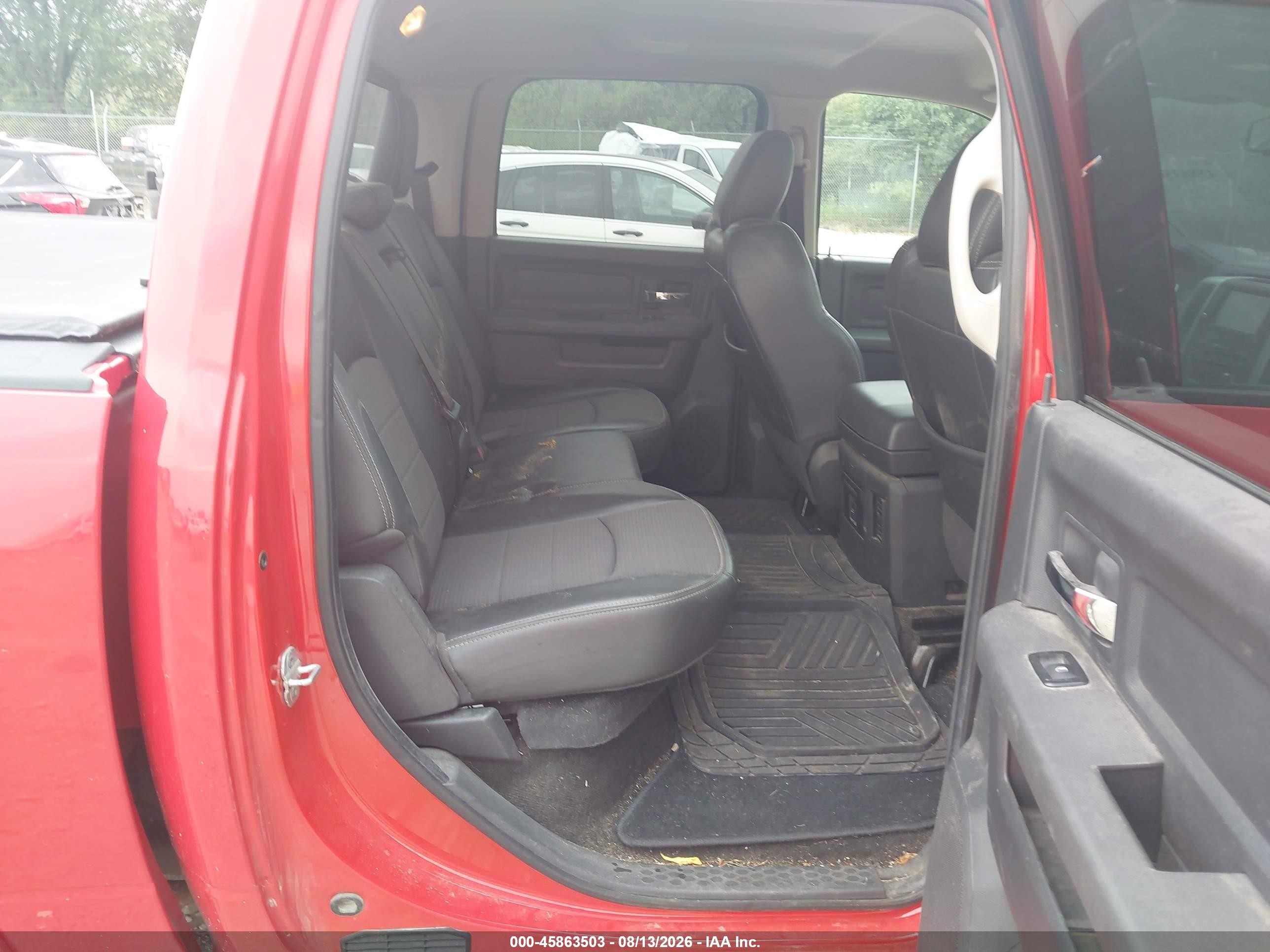2012 Ram 1500 Sport Red vin: 1C6RD7MT3CS186433