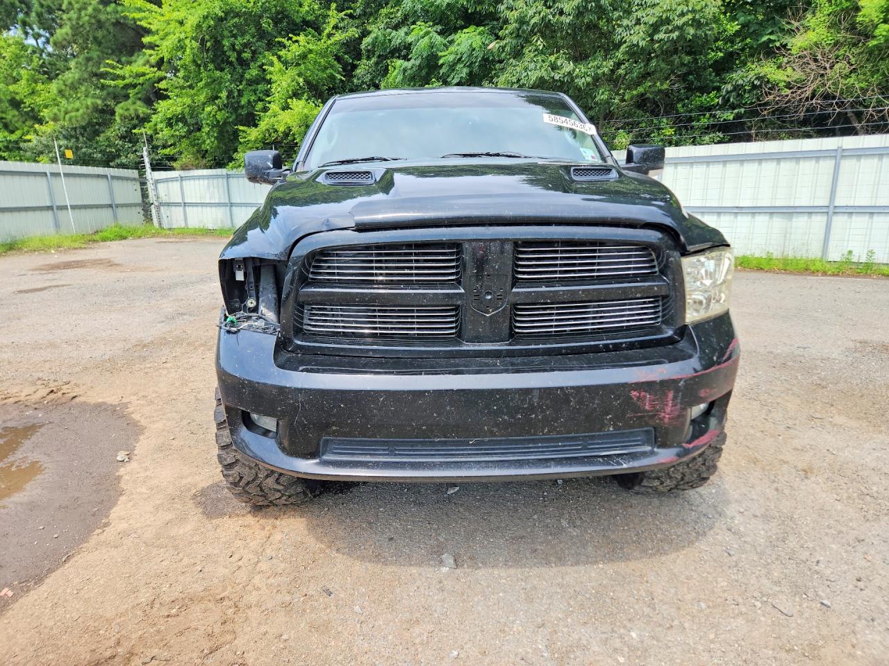 2012 Dodge Ram 1500 Sport Black vin: 1C6RD7MT5CS192993