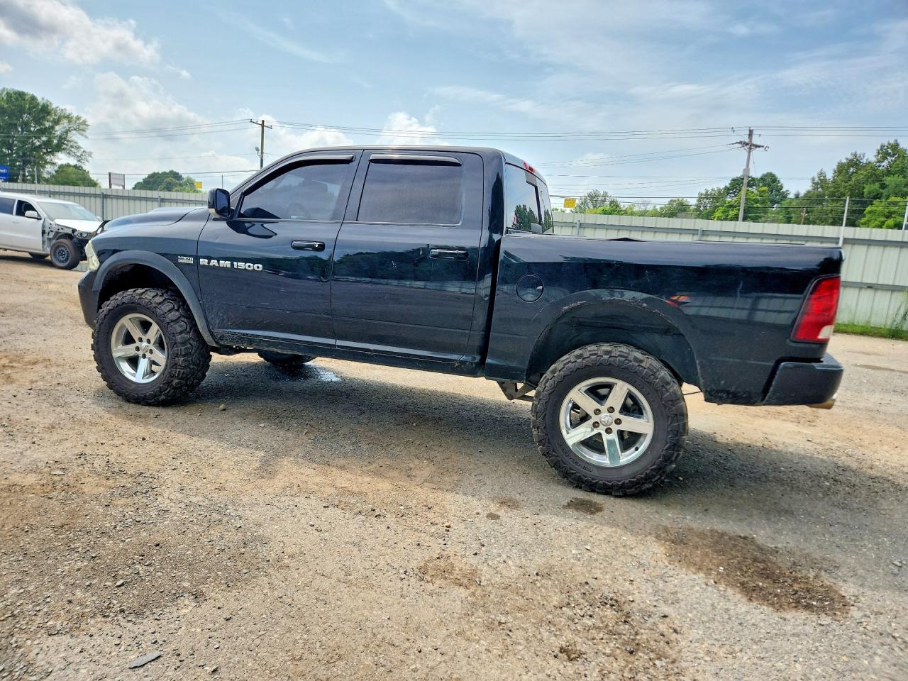2012 Dodge Ram 1500 Sport Black vin: 1C6RD7MT5CS192993