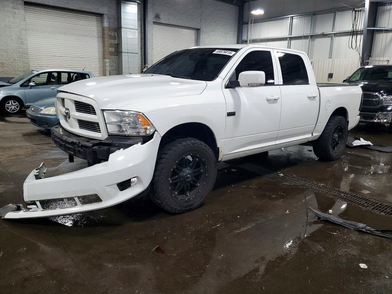 2012 Dodge Ram 1500 Sport Белый vin: 1C6RD7MT5CS252237