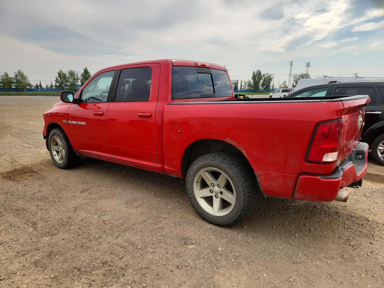 2012 Dodge Ram 1500 Sport Red vin: 1C6RD7MT5CS339703
