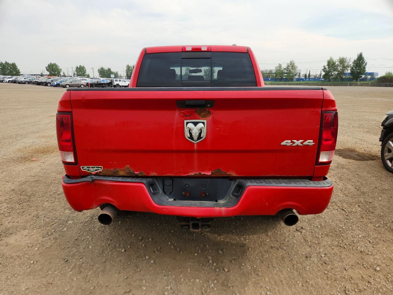 2012 Dodge Ram 1500 Sport Red vin: 1C6RD7MT5CS339703