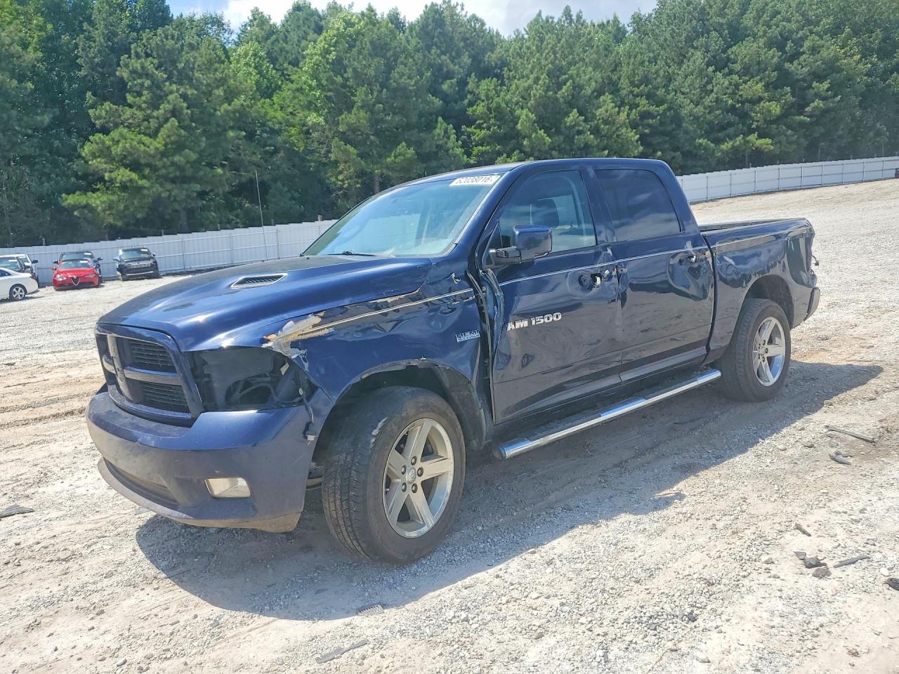 2012 Dodge Ram 1500 Sport Blue vin: 1C6RD7MT6CS175975