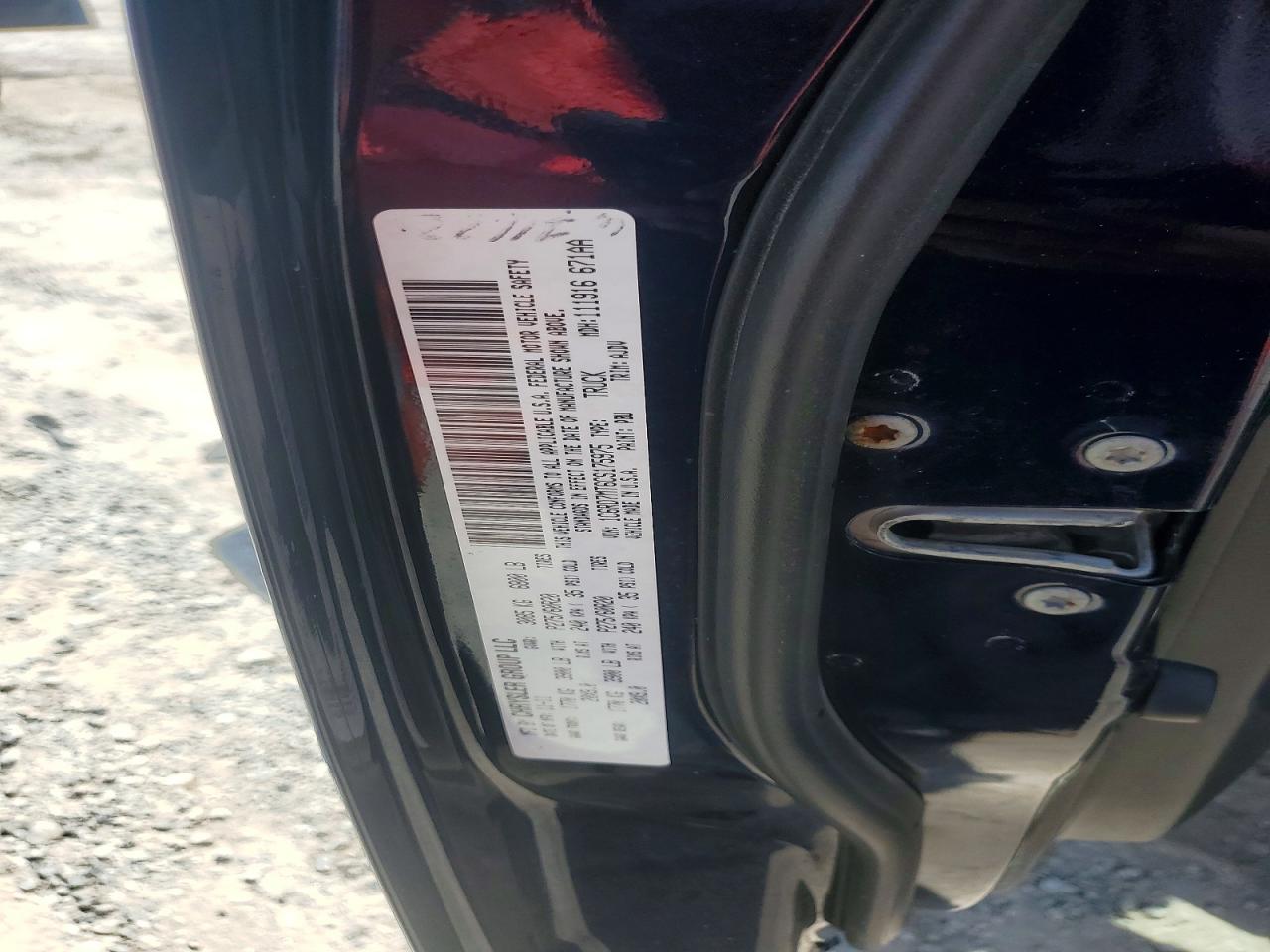 2012 Dodge Ram 1500 Sport Blue vin: 1C6RD7MT6CS175975