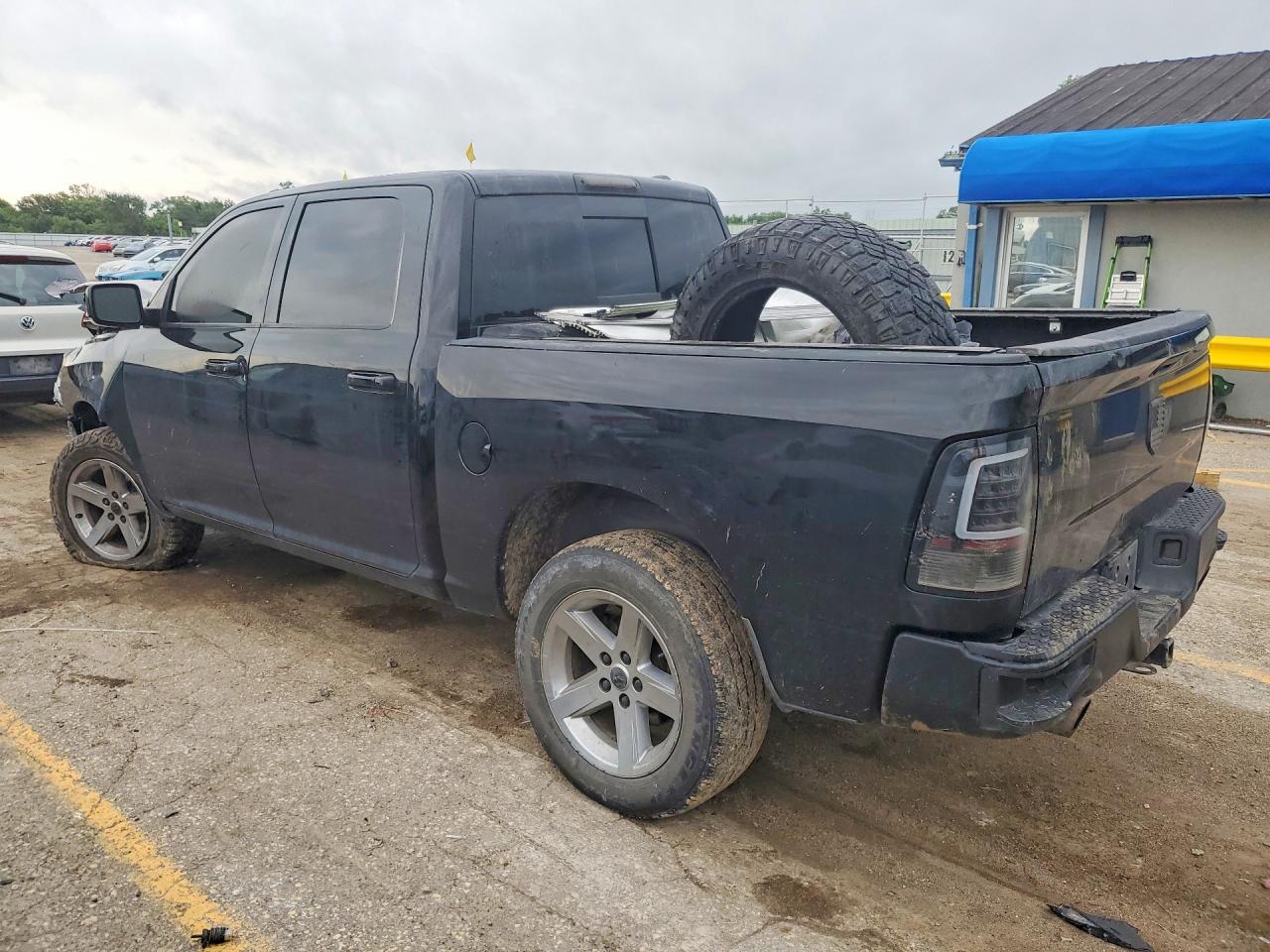 2012 Dodge Ram 1500 Sport Черный vin: 1C6RD7MT7CS121164