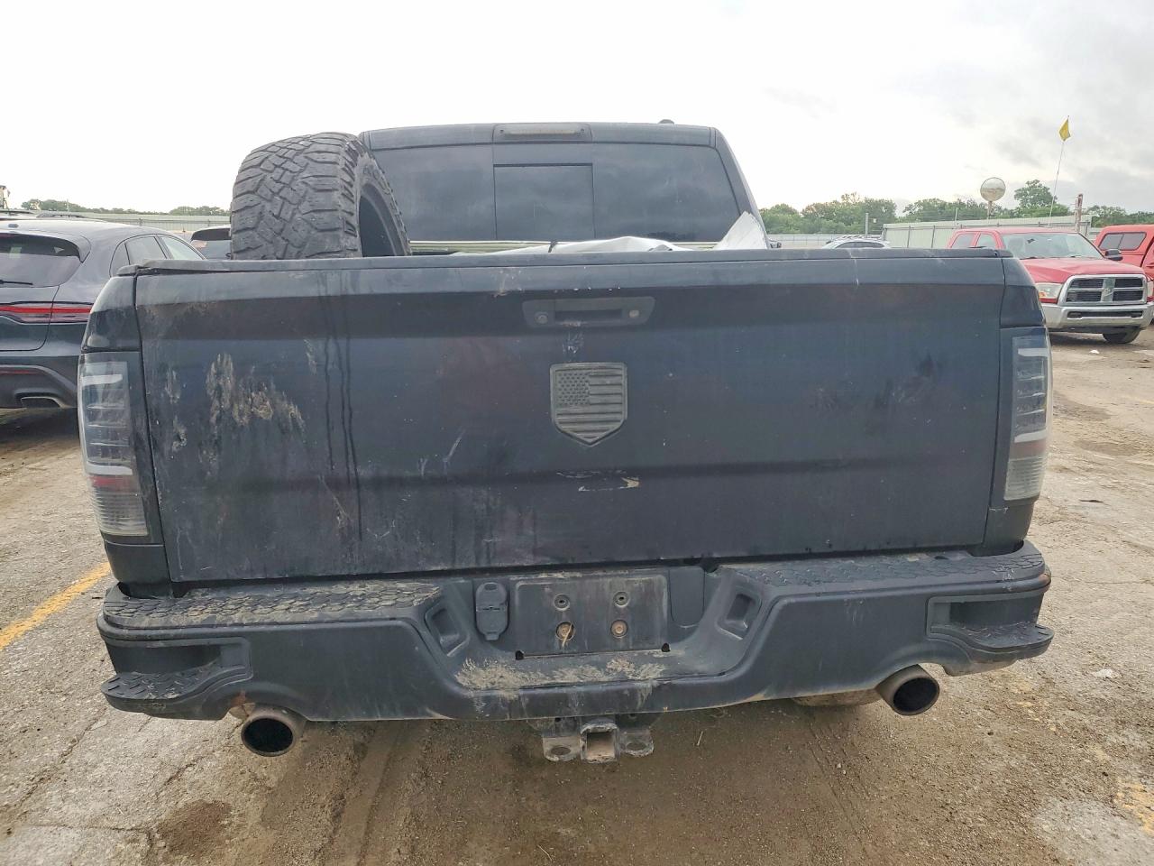 2012 Dodge Ram 1500 Sport Черный vin: 1C6RD7MT7CS121164
