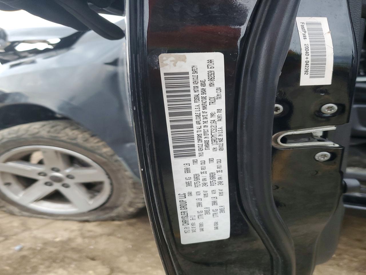 2012 Dodge Ram 1500 Sport Черный vin: 1C6RD7MT7CS121164