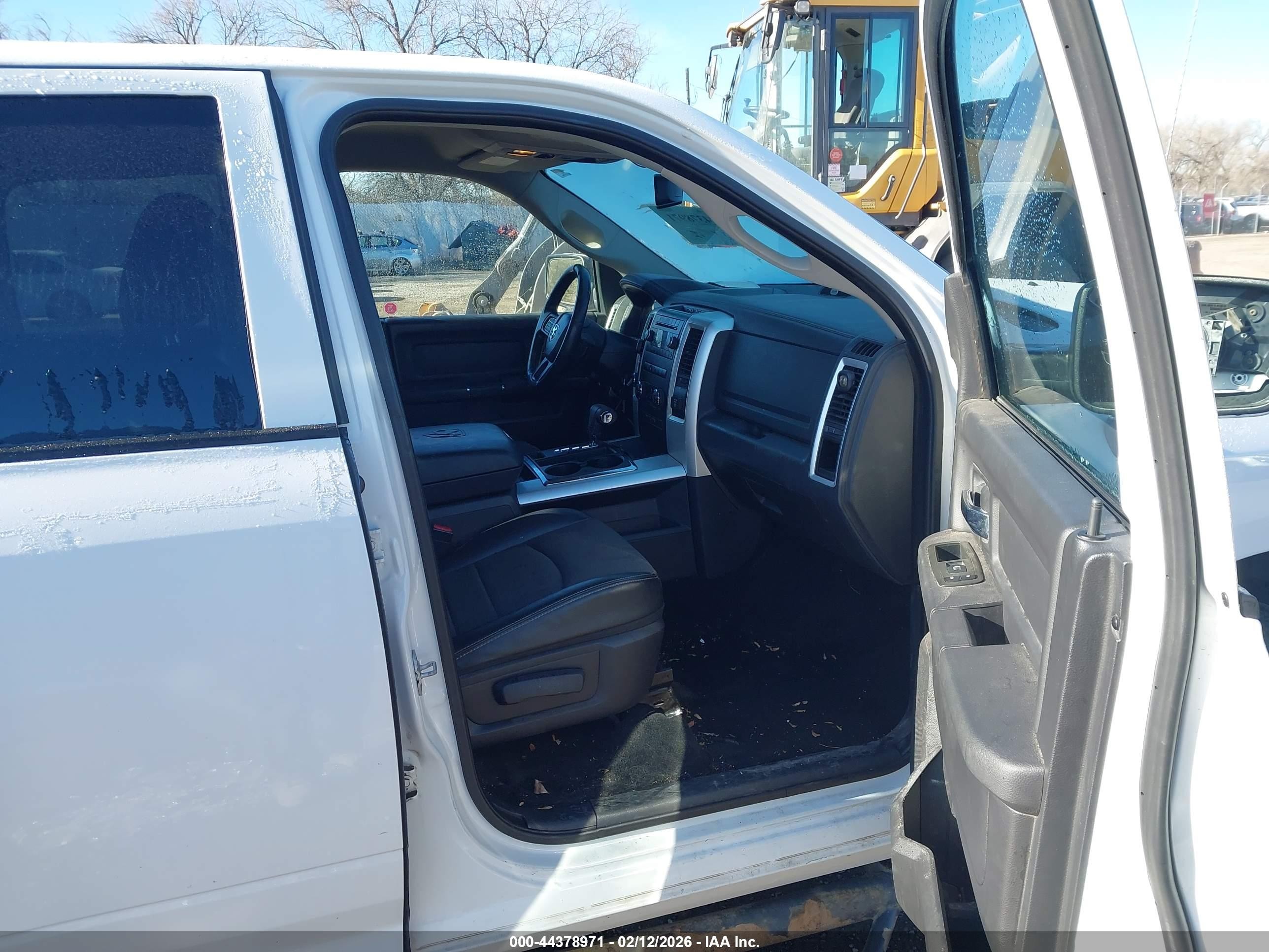 2012 Ram 1500 Sport Белый vin: 1C6RD7MT7CS278094