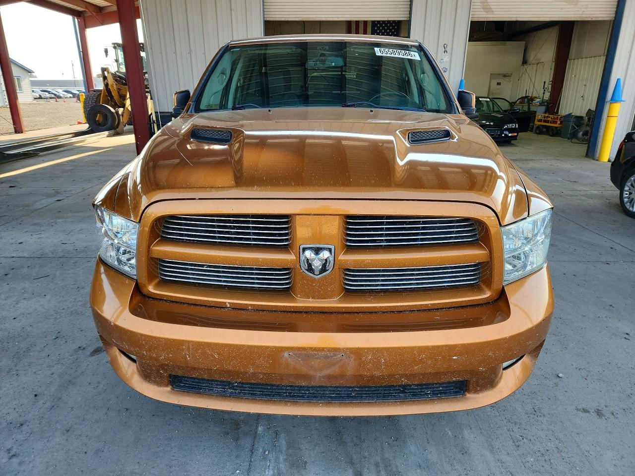 2012 Dodge Ram 1500 Sport Orange vin: 1C6RD7MT9CS305909