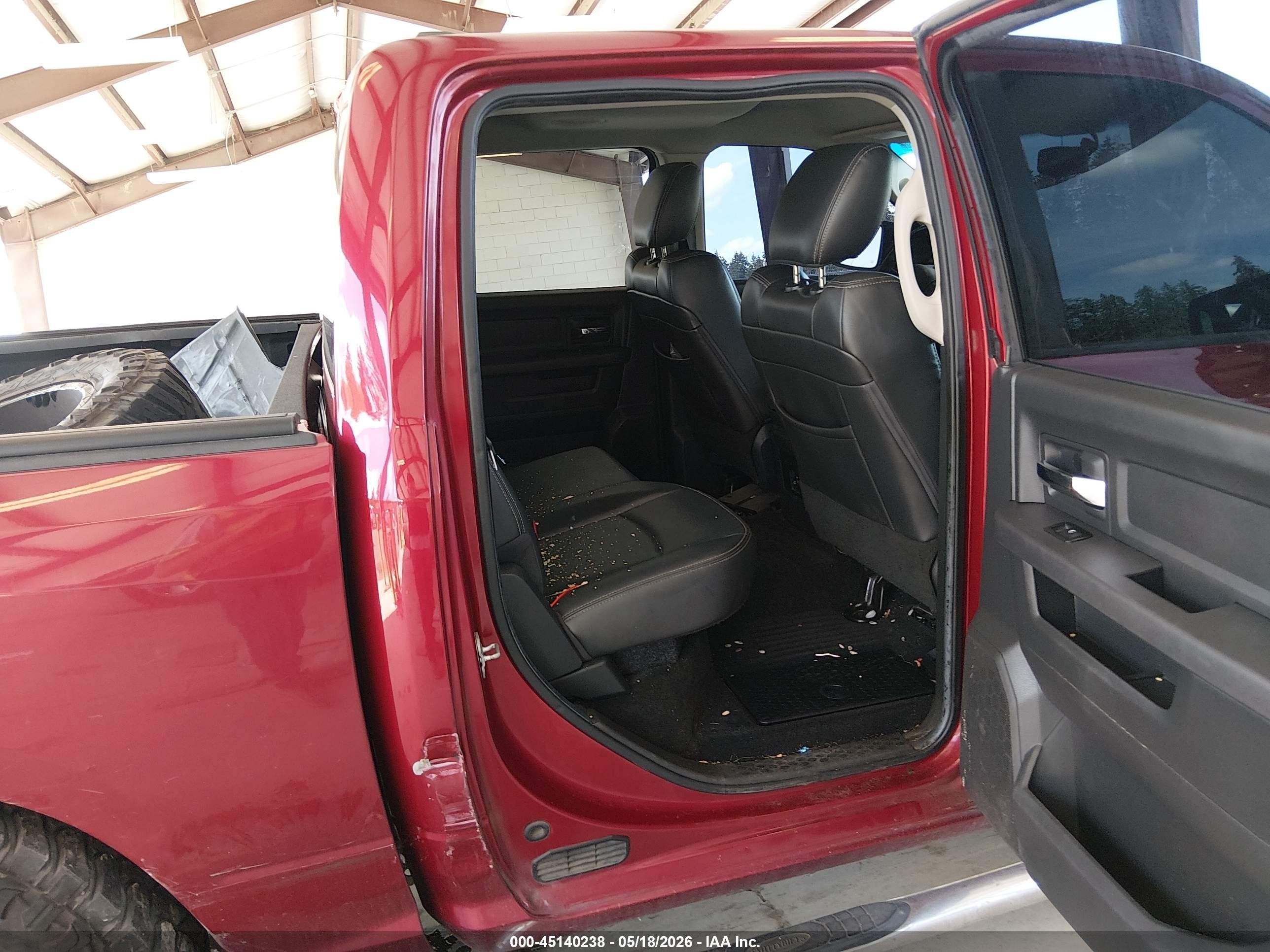 2012 Ram 1500 Sport Red vin: 1C6RD7MTXCS288702