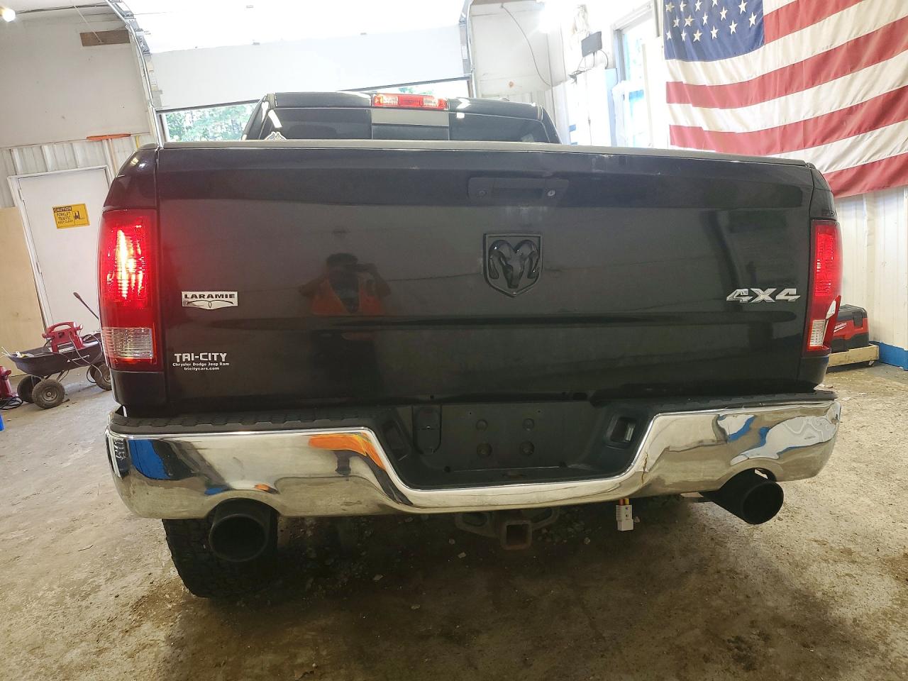 2012 Dodge Ram 1500 Laramie Black vin: 1C6RD7NT0CS115270