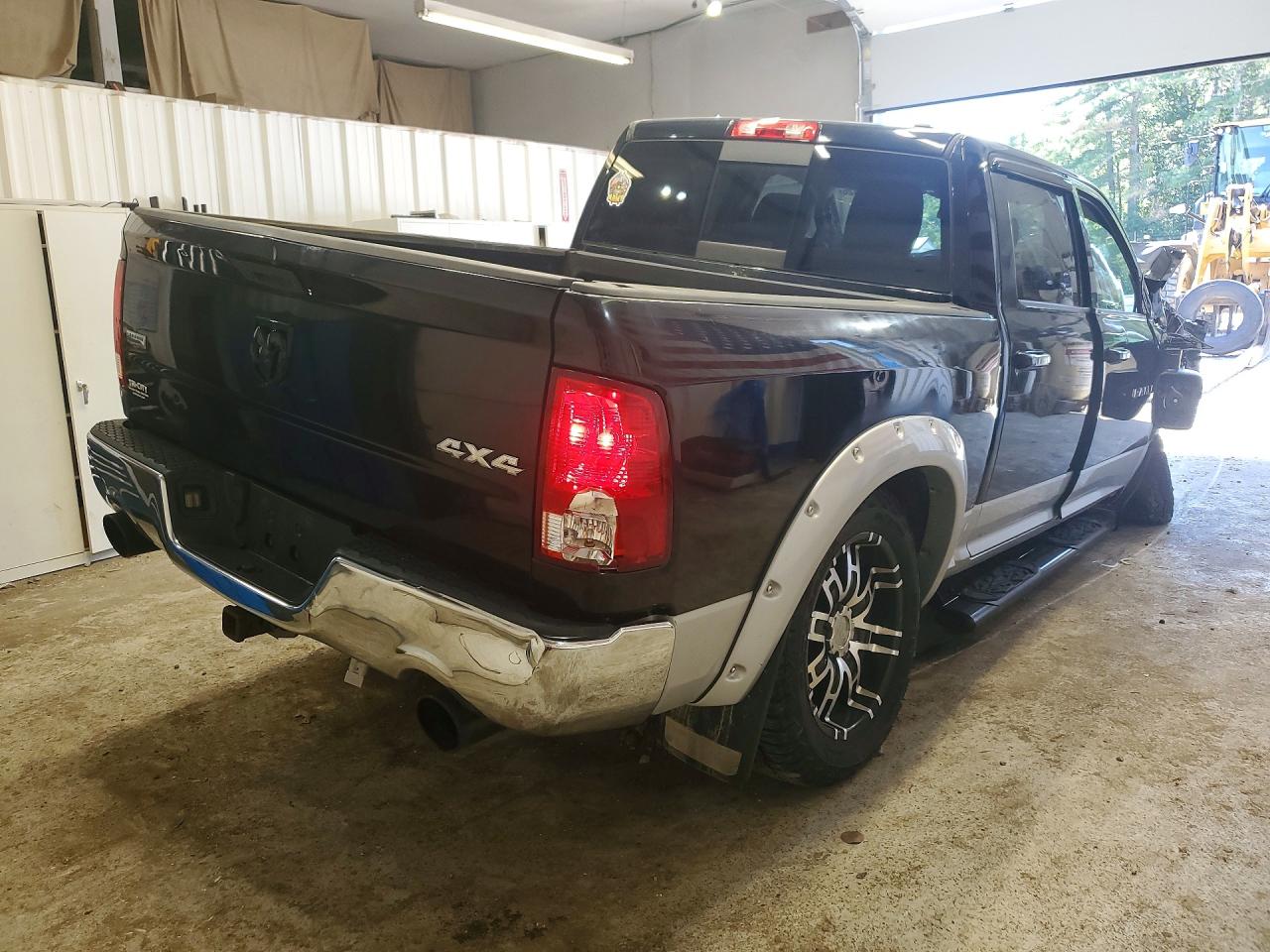 2012 Dodge Ram 1500 Laramie Black vin: 1C6RD7NT0CS115270