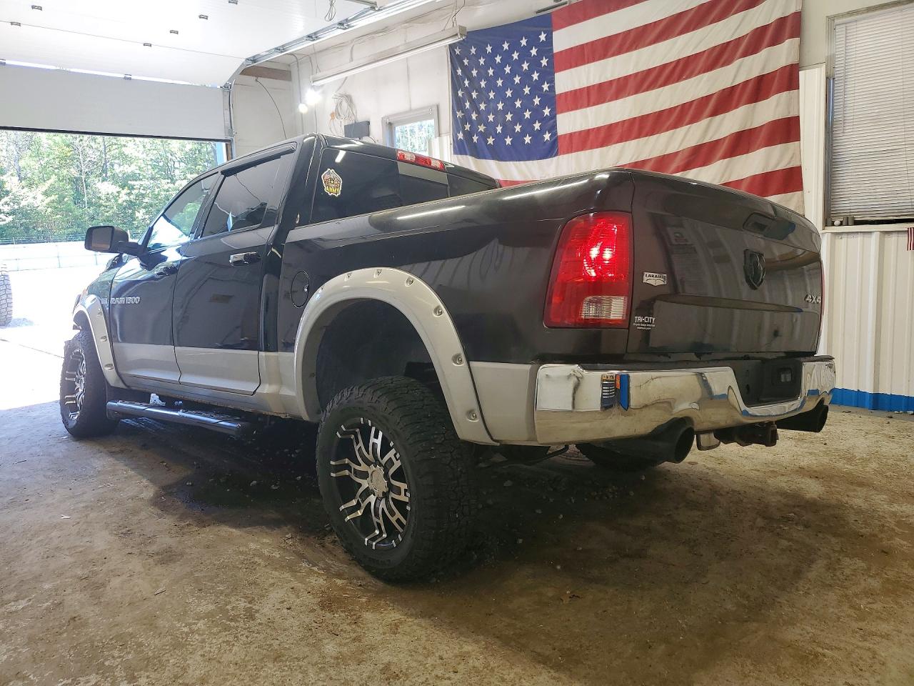 2012 Dodge Ram 1500 Laramie Black vin: 1C6RD7NT0CS115270
