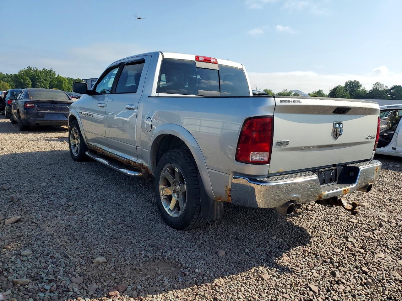 2012 Dodge Ram 1500 Laramie Silver vin: 1C6RD7NT0CS276444
