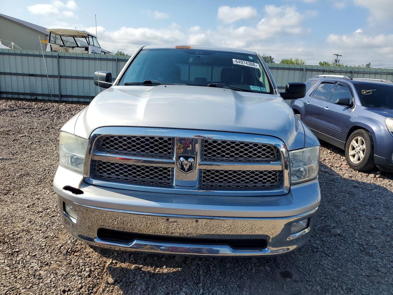 2012 Dodge Ram 1500 Laramie Silver vin: 1C6RD7NT0CS276444