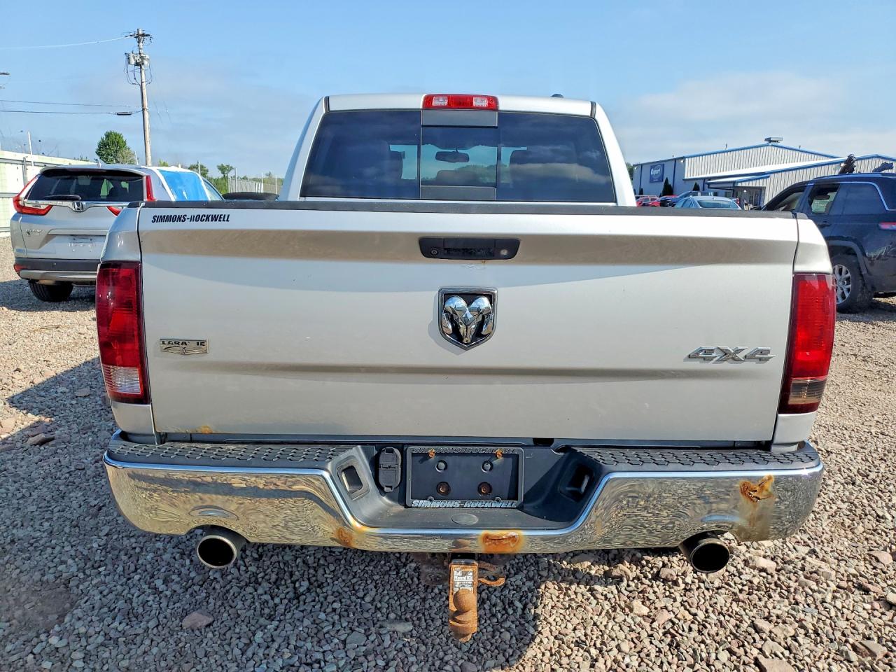 2012 Dodge Ram 1500 Laramie Silver vin: 1C6RD7NT0CS276444