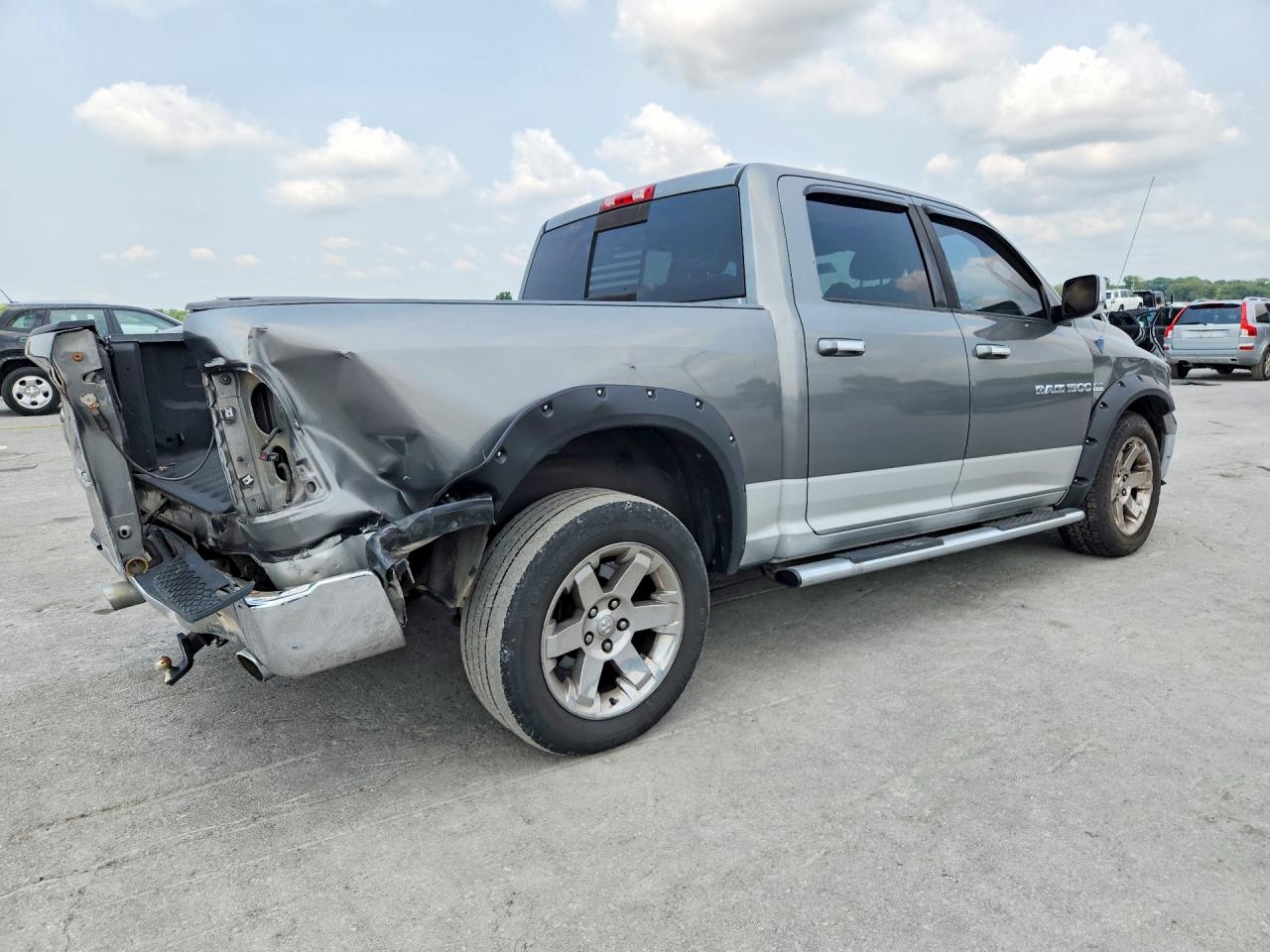 2012 Dodge Ram 1500 Laramie Gray vin: 1C6RD7NT1CS109252