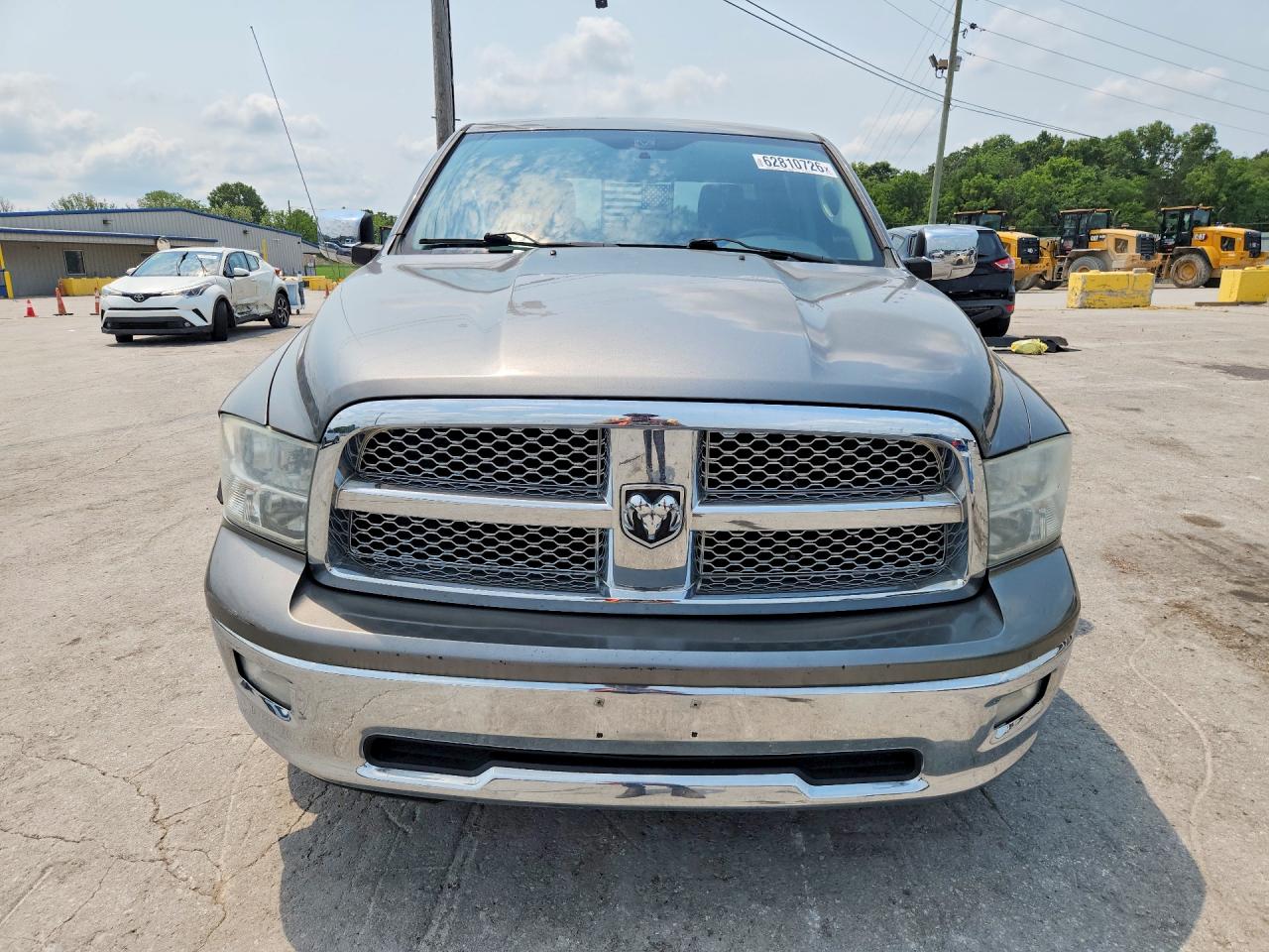 2012 Dodge Ram 1500 Laramie Gray vin: 1C6RD7NT1CS109252