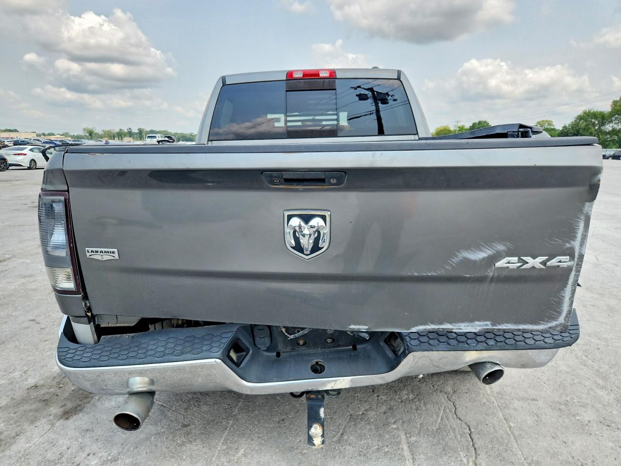 2012 Dodge Ram 1500 Laramie Gray vin: 1C6RD7NT1CS109252