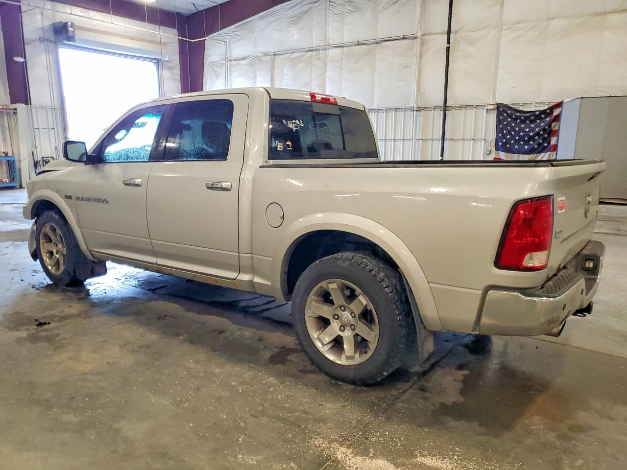 2012 Dodge Ram 1500 Laramie Silver vin: 1C6RD7NT1CS311458
