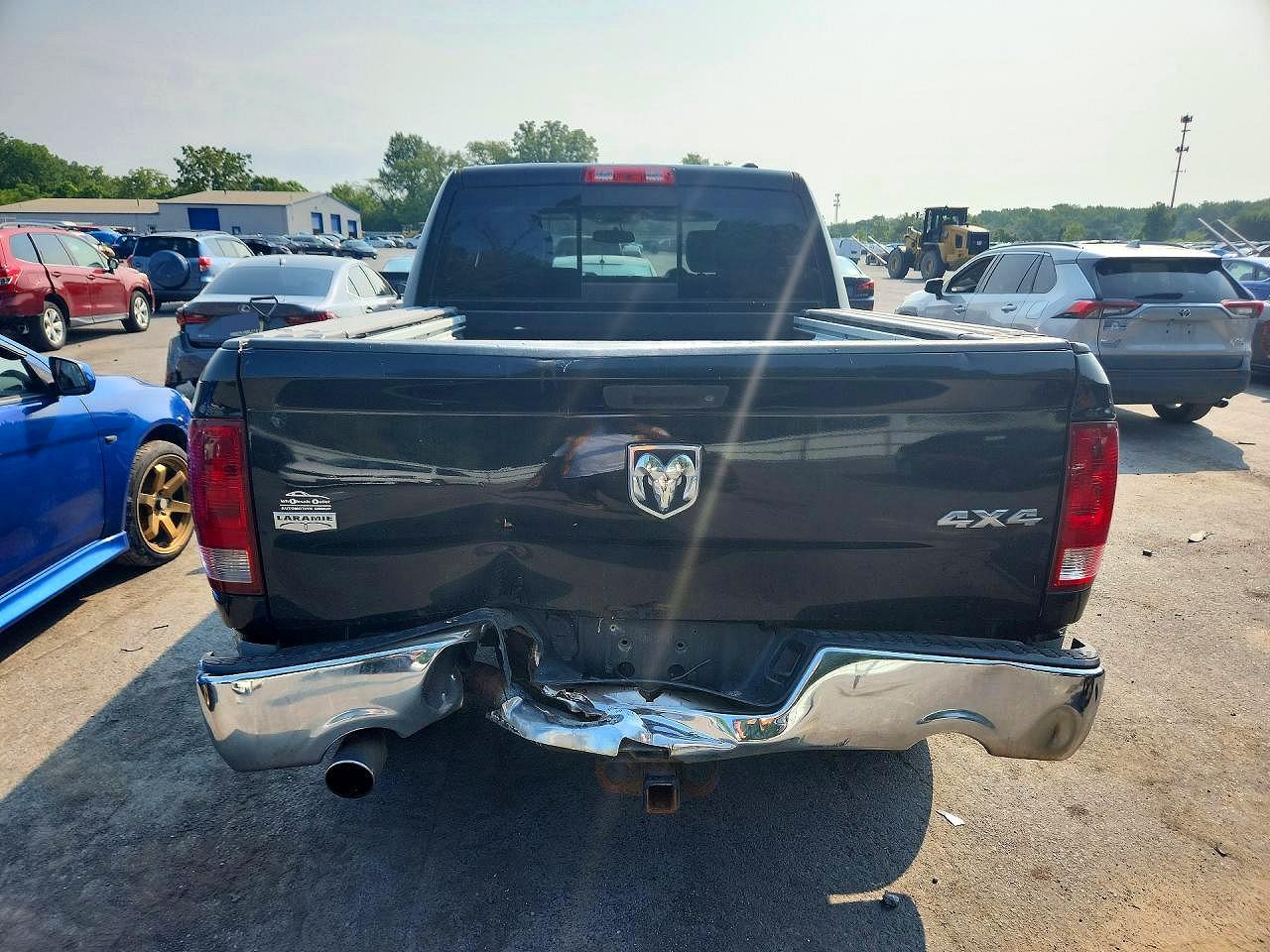 2012 Dodge Ram 1500 Laramie Black vin: 1C6RD7NT2CS157827