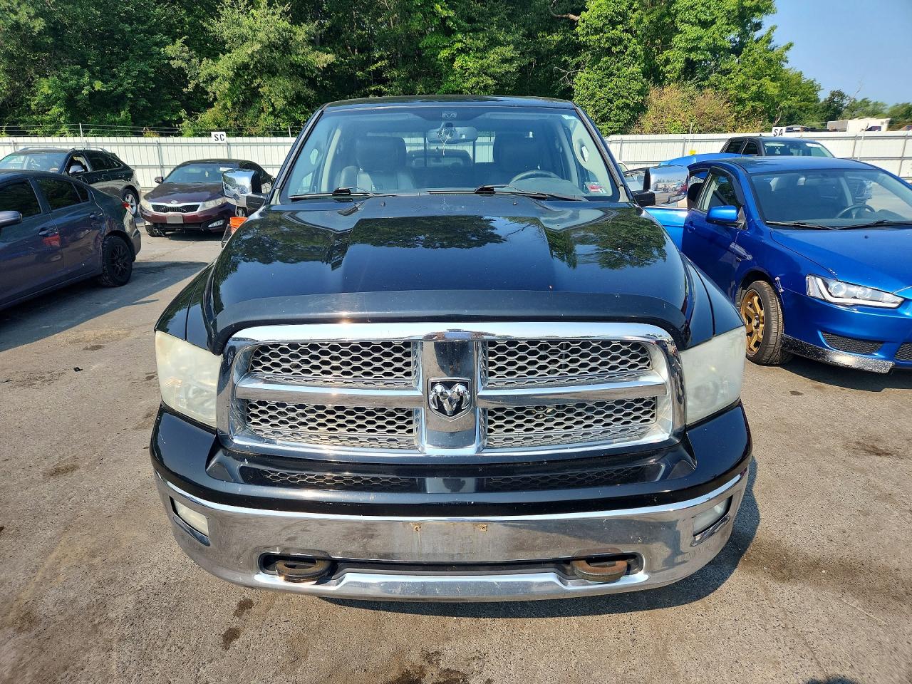2012 Dodge Ram 1500 Laramie Black vin: 1C6RD7NT2CS157827