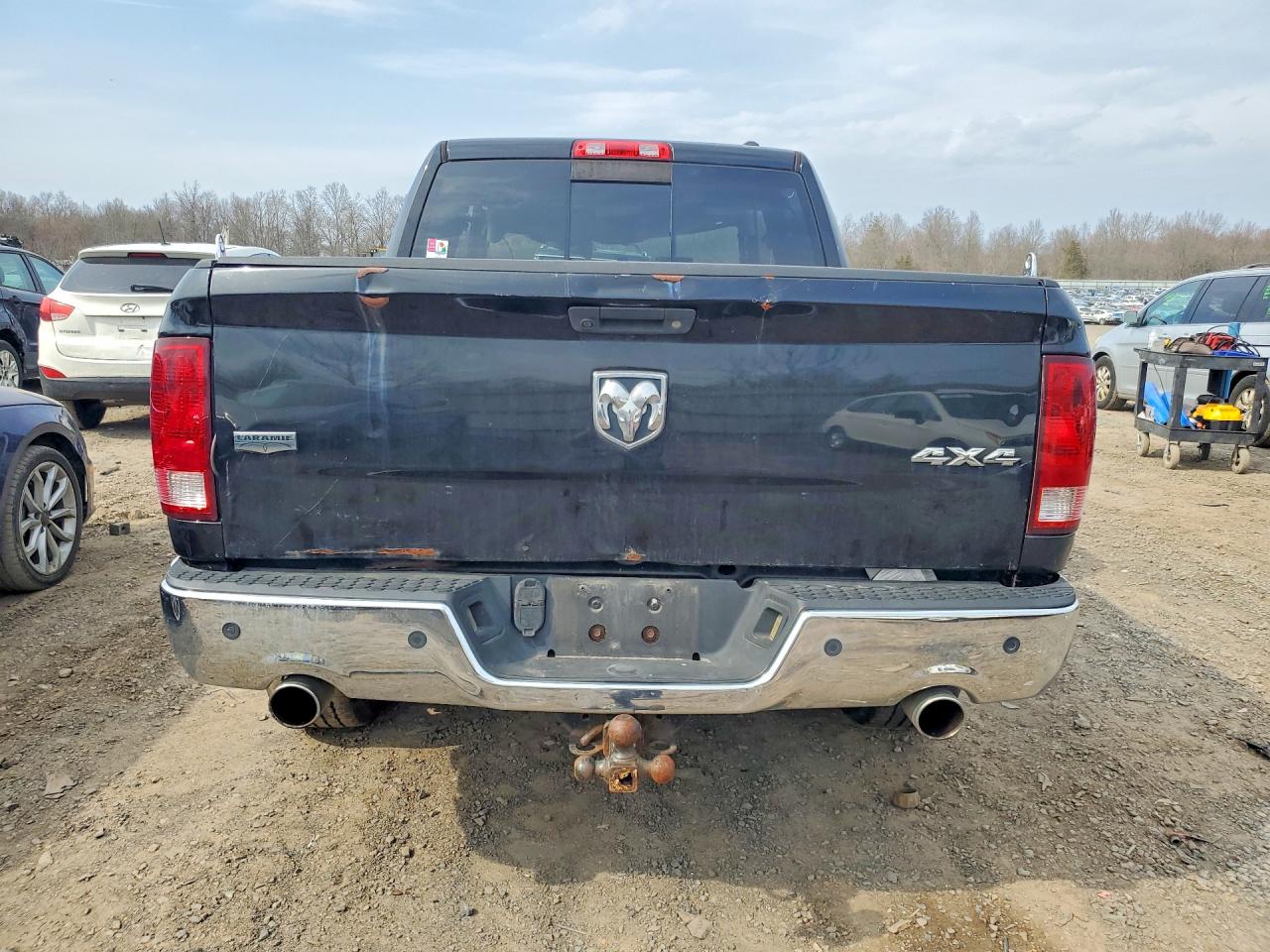 2012 Dodge Ram 1500 Laramie Black vin: 1C6RD7NT2CS214074