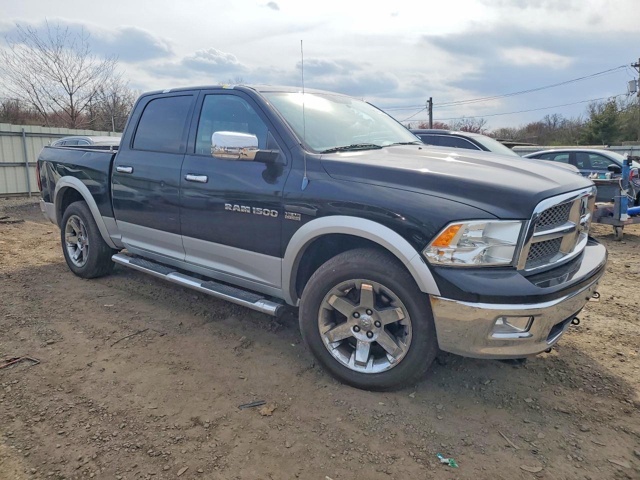 2012 Dodge Ram 1500 Laramie Black vin: 1C6RD7NT2CS214074