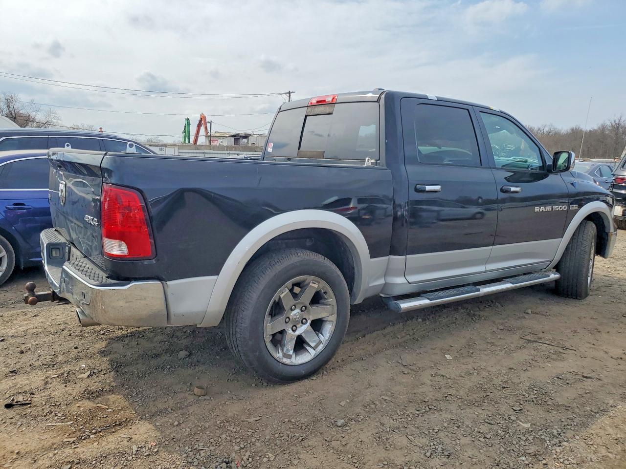2012 Dodge Ram 1500 Laramie Black vin: 1C6RD7NT2CS214074