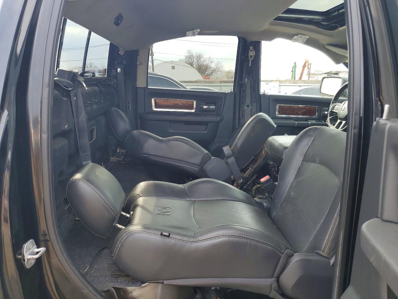 2012 Dodge Ram 1500 Laramie Black vin: 1C6RD7NT2CS214074