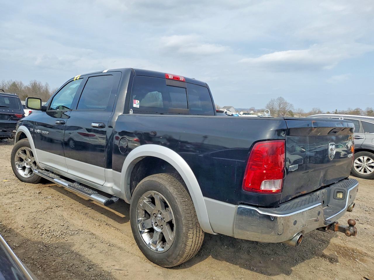 2012 Dodge Ram 1500 Laramie Black vin: 1C6RD7NT2CS214074