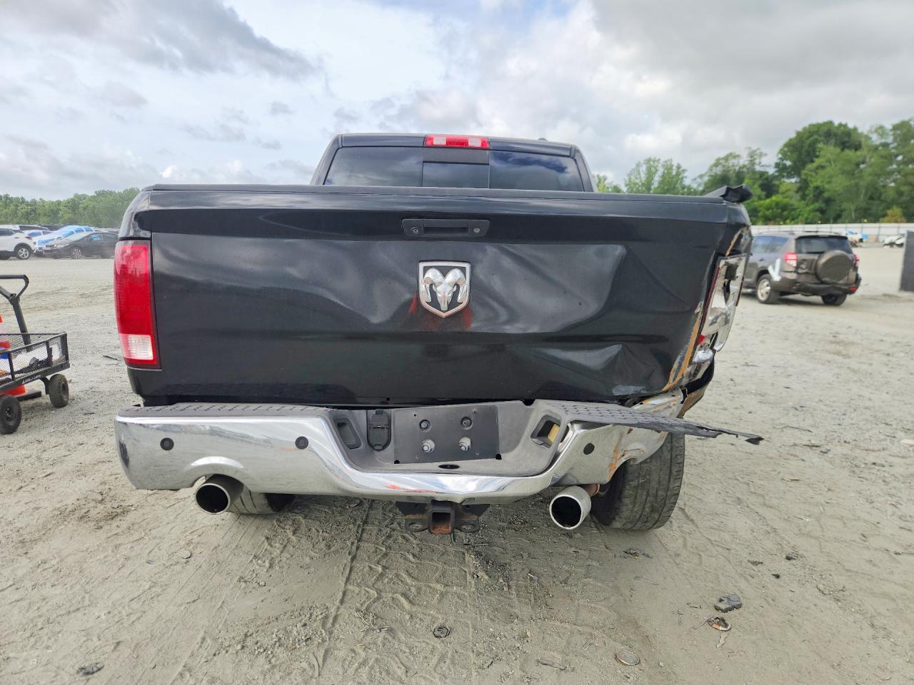 2012 Dodge Ram 1500 Laramie Black vin: 1C6RD7NT2CS262030