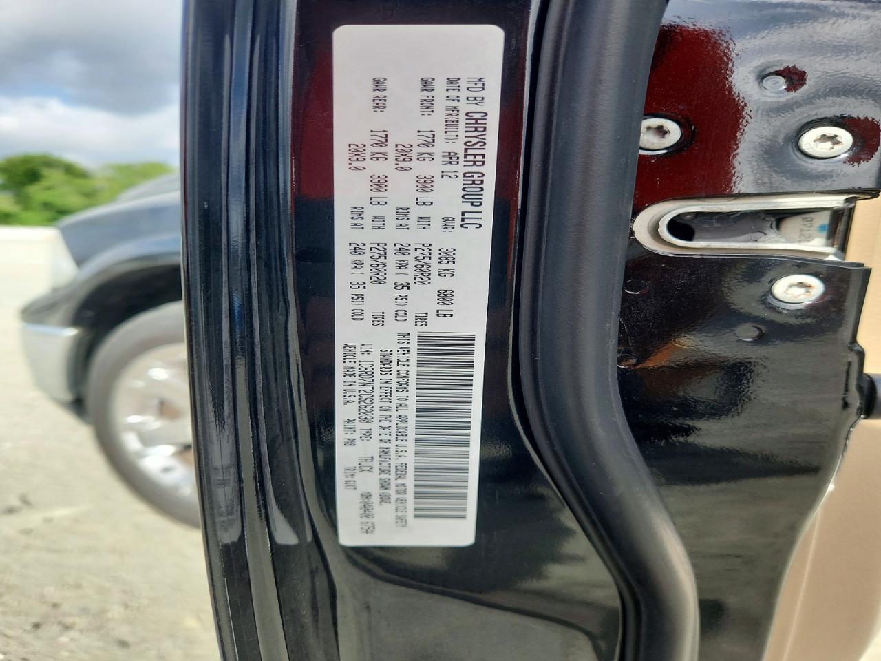 2012 Dodge Ram 1500 Laramie Black vin: 1C6RD7NT2CS262030
