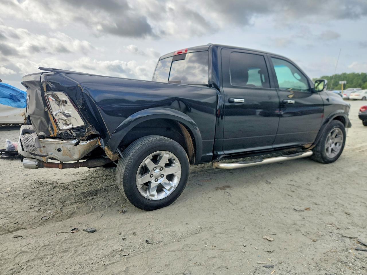 2012 Dodge Ram 1500 Laramie Black vin: 1C6RD7NT2CS262030