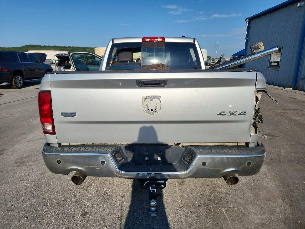 2012 Dodge Ram 1500 Laramie Silver vin: 1C6RD7NT2CS315194