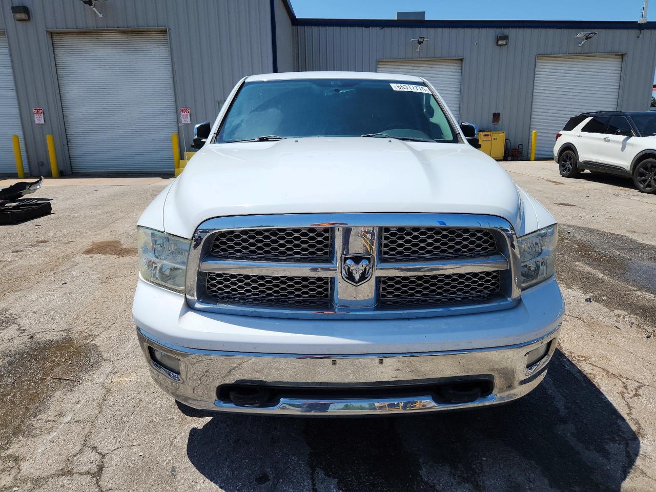 2012 Dodge Ram 1500 Laramie White vin: 1C6RD7NT2CS328267