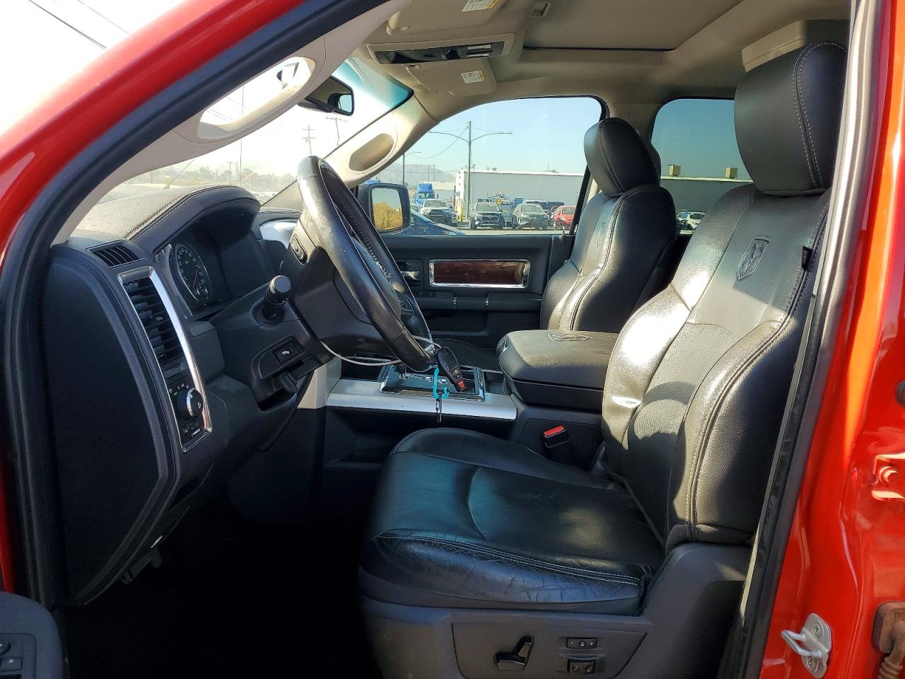 2012 Dodge Ram 1500 Laramie Красный vin: 1C6RD7NT4CS328092