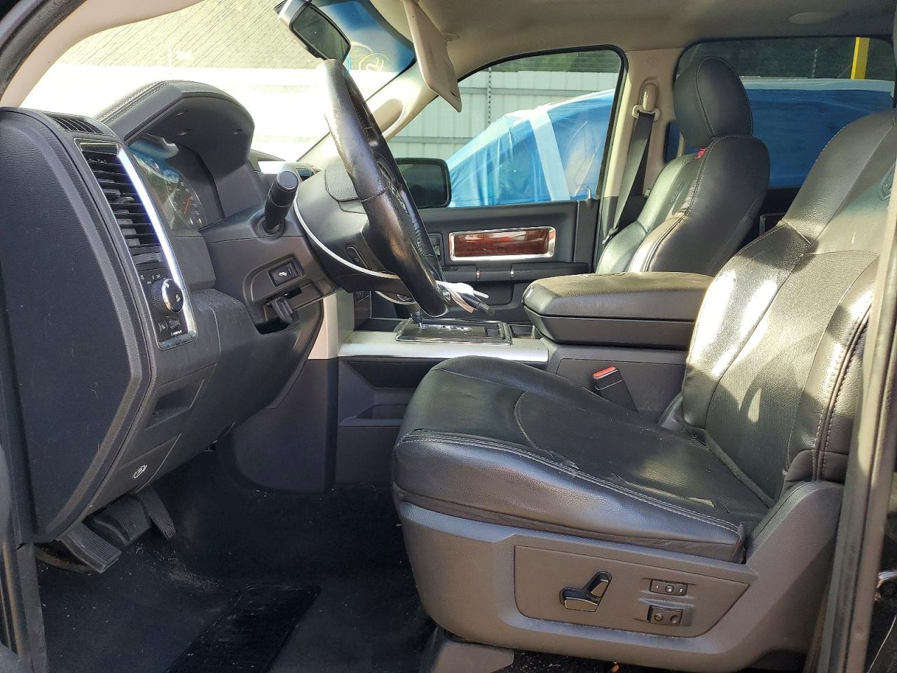2012 Dodge Ram 1500 Laramie Black vin: 1C6RD7NT5CS219043