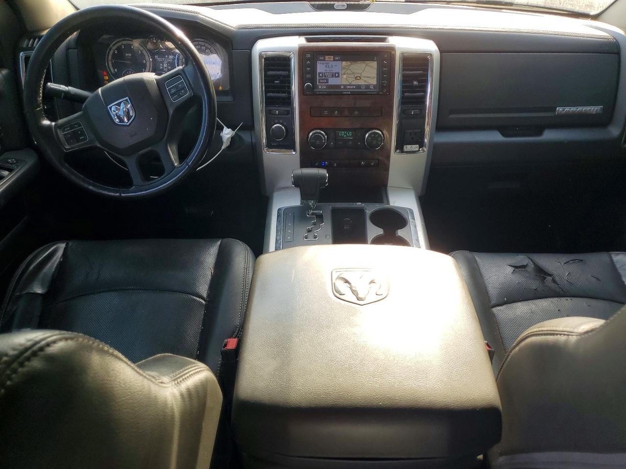 2012 Dodge Ram 1500 Laramie Black vin: 1C6RD7NT5CS219043