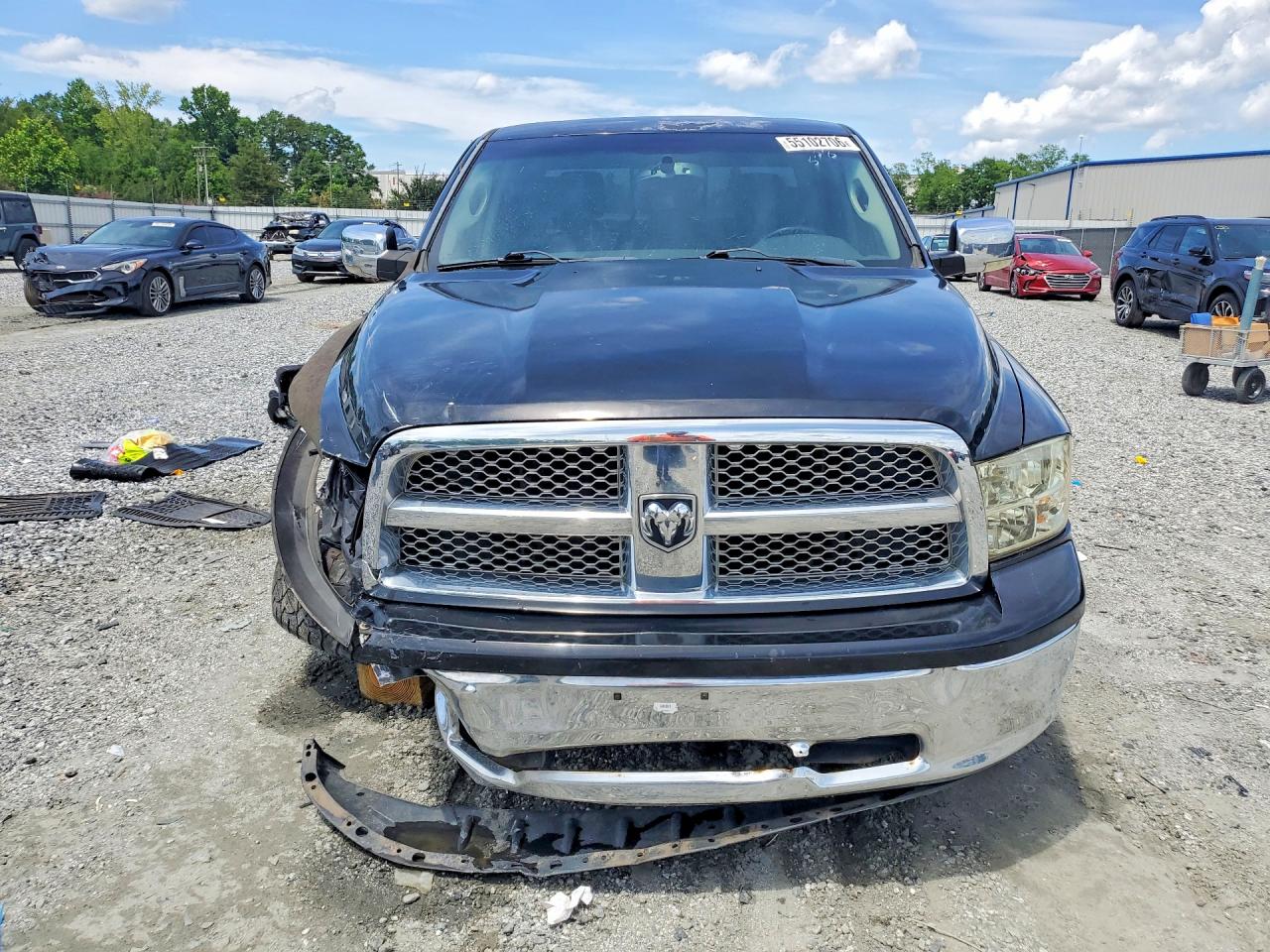 2012 Dodge Ram 1500 Laramie Black vin: 1C6RD7NT5CS219043