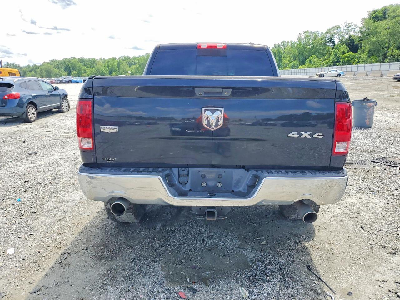 2012 Dodge Ram 1500 Laramie Black vin: 1C6RD7NT5CS219043